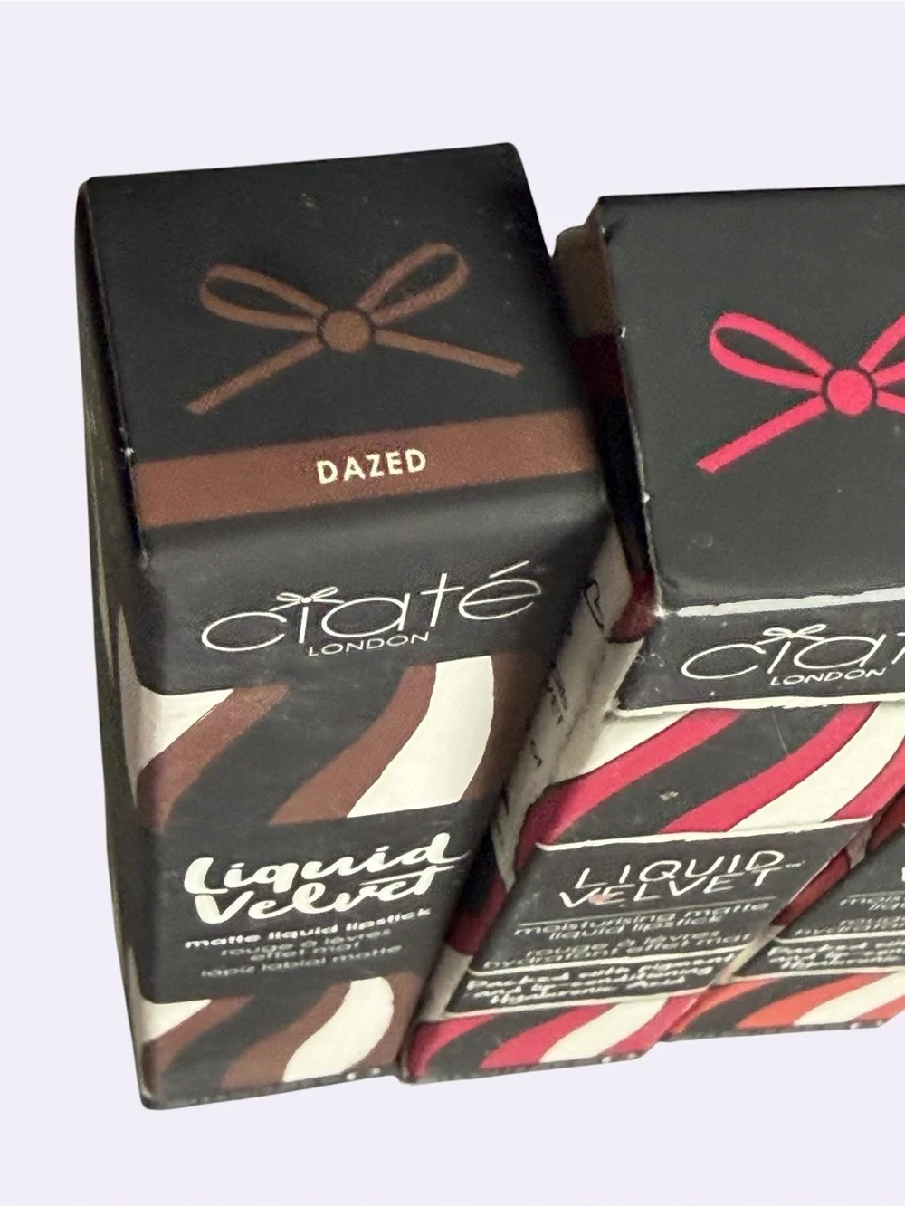Ciaté Liquid Velvet Moisturising Matte Liquid Lipstick - Pink, Red, Nude